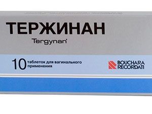 Тержинан при цистите: описание препарата, особенности применения